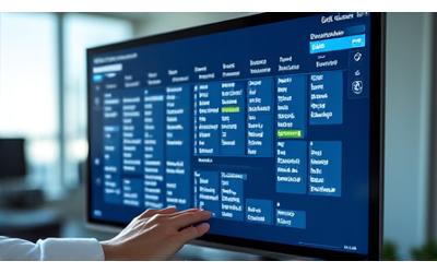 Interface de planning intelligent avec gestion des créneaux horaires